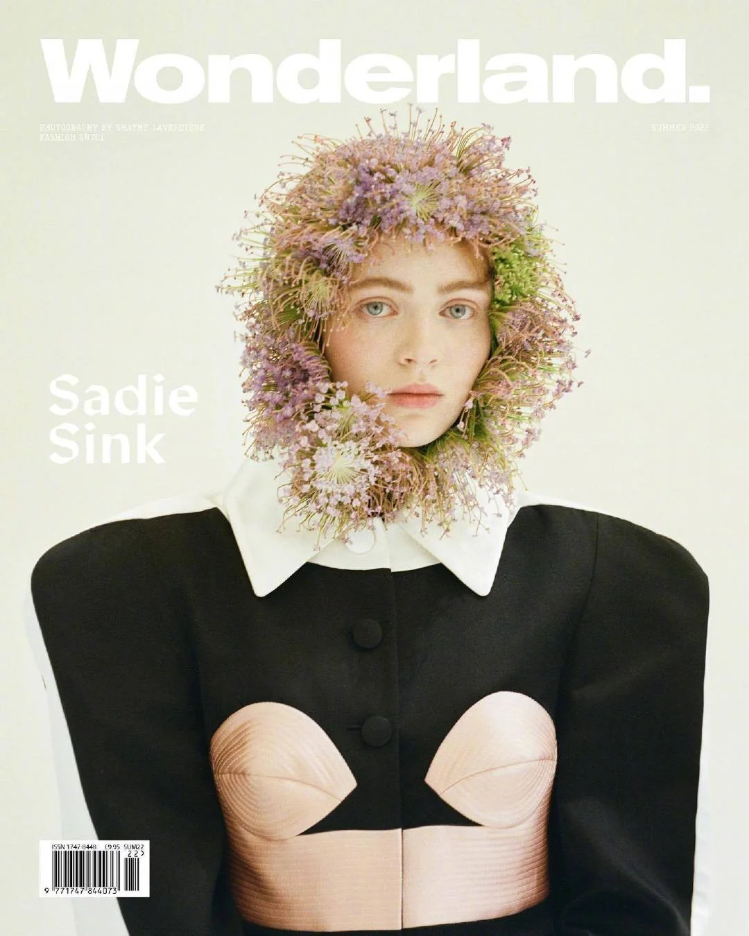 Sadie Sink, "Wonderland" magazine summer issue photo