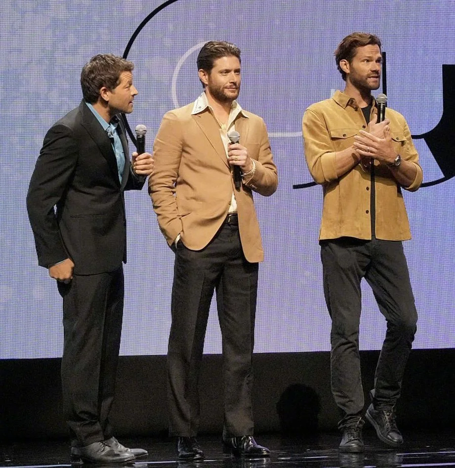 'Supernatural' trio of Jensen Ackles, Jared Padalecki, Misha Collins reunite at The CW Showcase