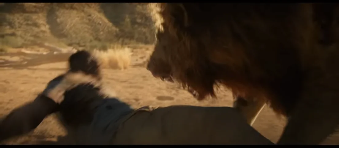The action thriller "Beast" starring Idris Elba releases Official Trailer, Men vs. Lion!