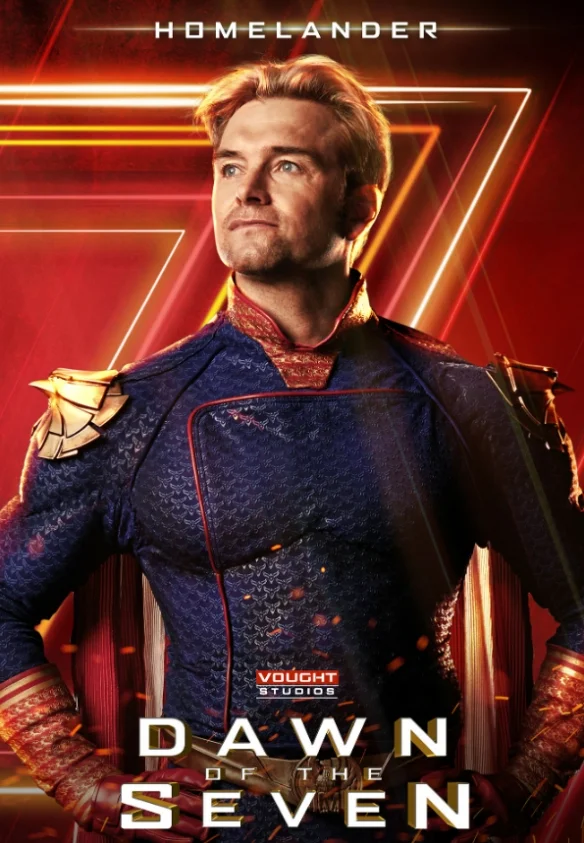 "The Boys Season 3" Reveals New Character Posters: Homelander and Starlight appear