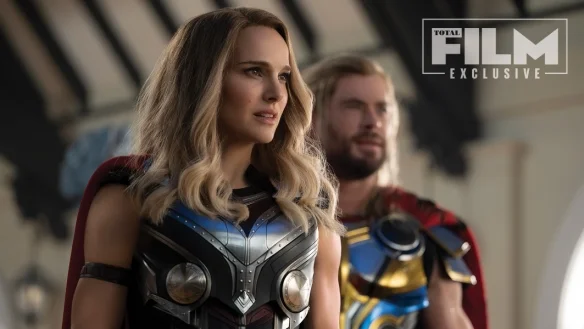 "Thor: Love and Thunder" exposes new stills, Jane Foster and Thor are in the same frame