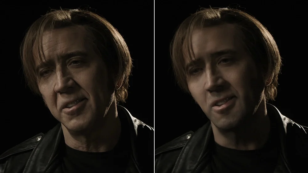 When AI technology made 58-year-old Nicolas Cage 25 years younger