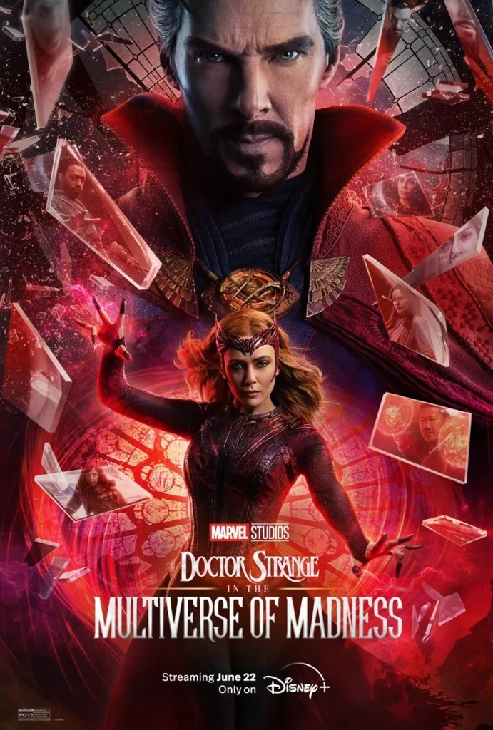"Doctor Strange in the Multiverse of Madness" will stream on Disney+ on June 22