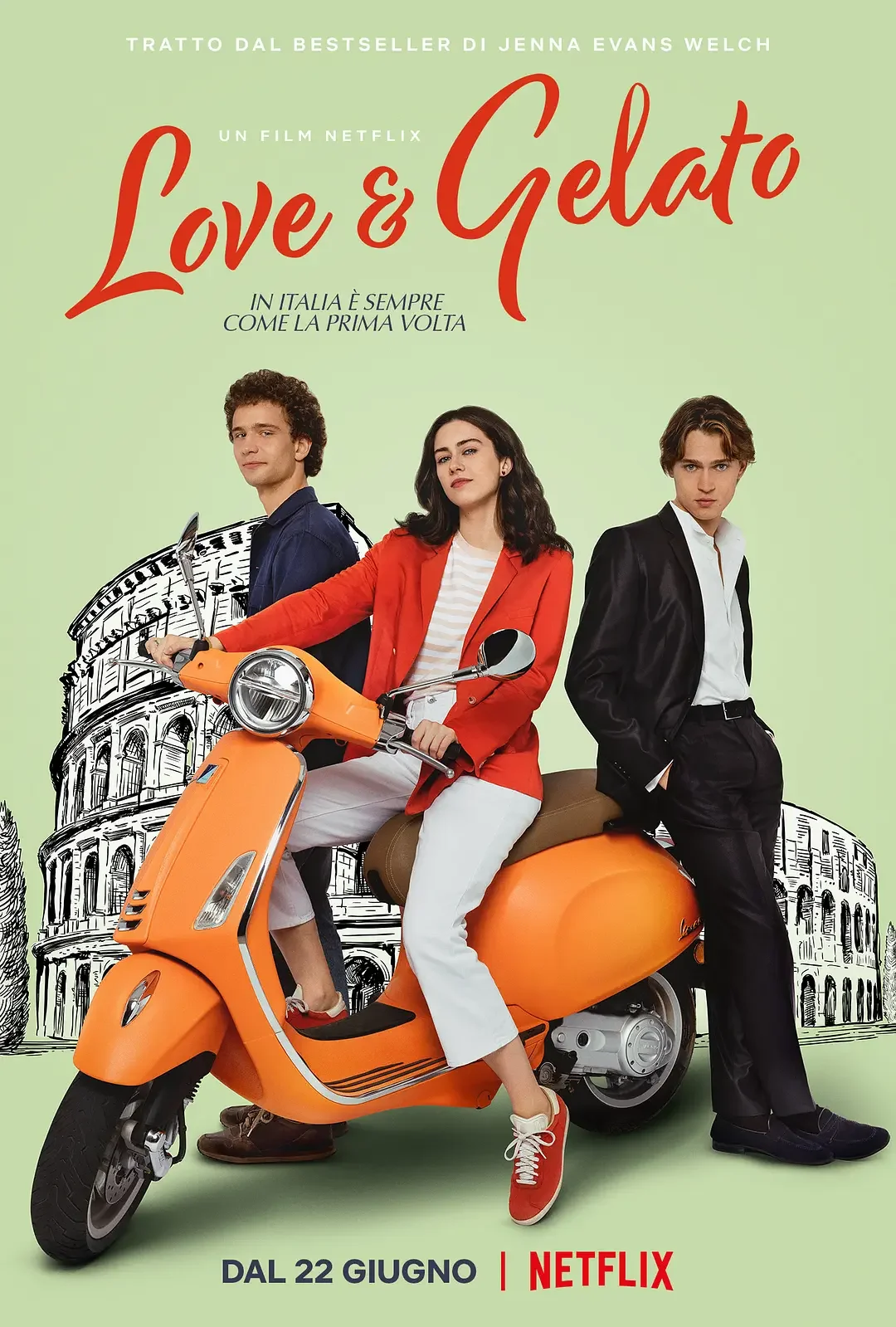 "Love & Gelato" release Official Trailer, it will be released in theaters on June 22nd