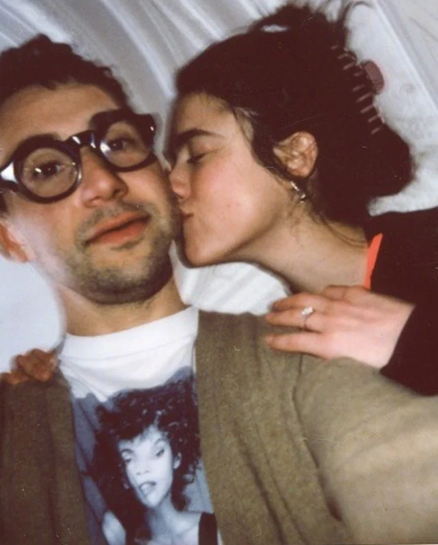 Margaret Qualley posted a group of loving photos with Jack Antonoff on Instagram
