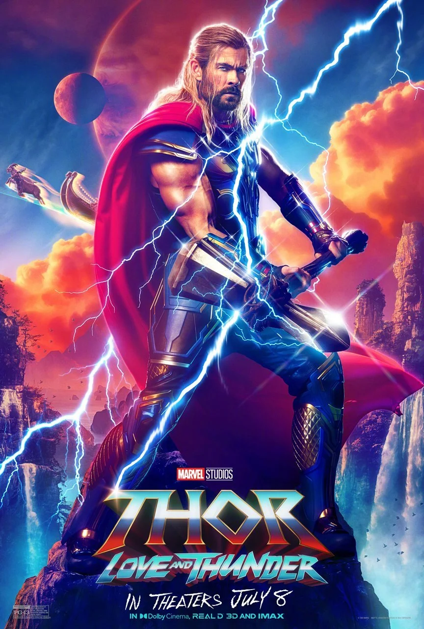 Marvel's new movie "Thor: Love and Thunder" releases new character posters