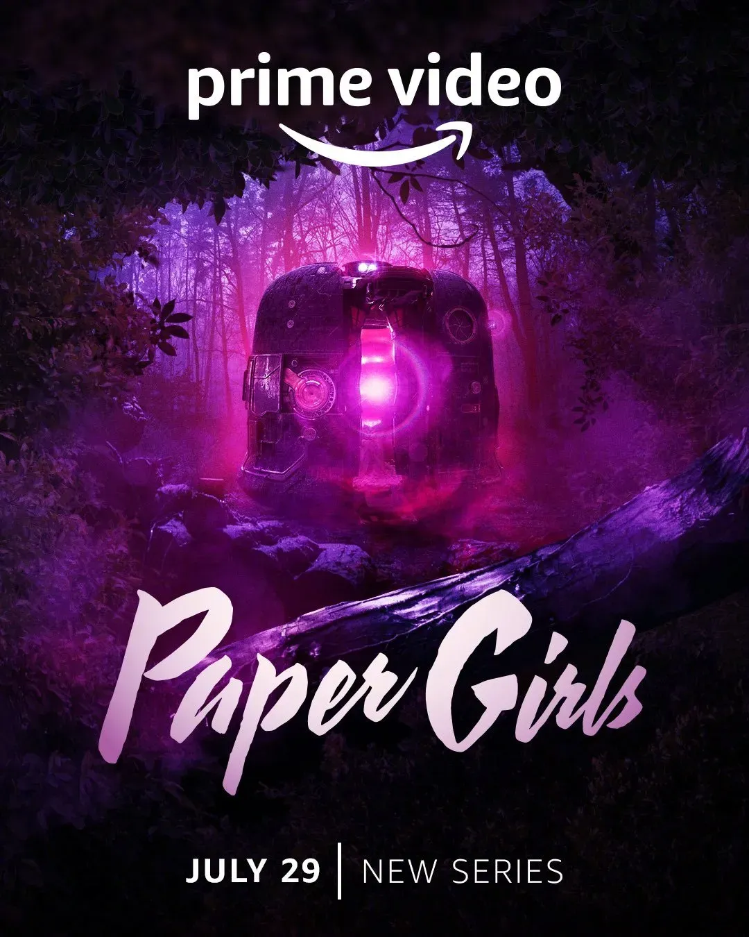 Sci-fi series "Paper Girls" releases teaser Chinese poster, it will be available on Amazon streaming on July 29