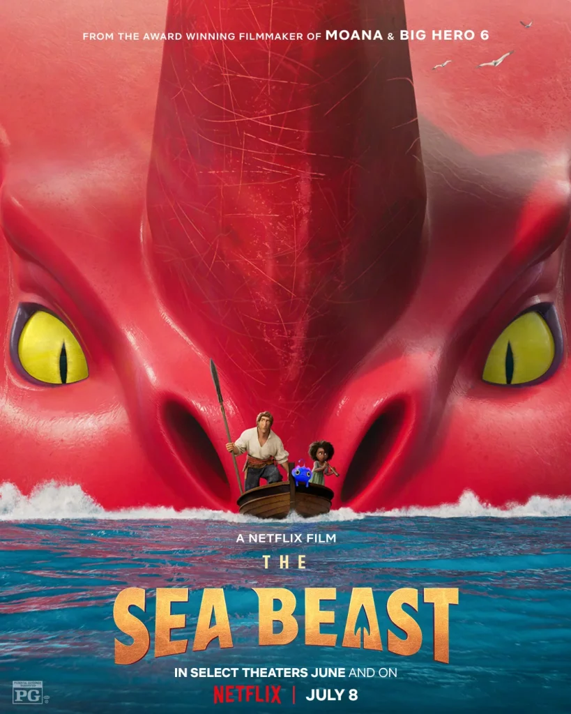 "The Sea Beast‎" releases new poster at Geeked Week, the giant sea beast is watching you
