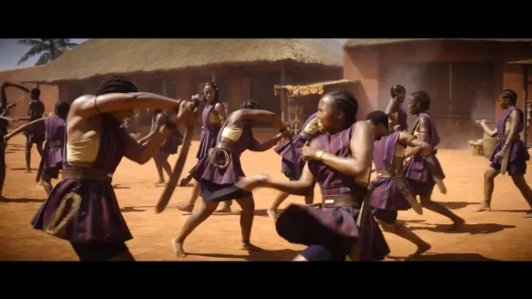 Action drama "The woman King" released the official trailer: Dahomey female warriors! | FMV6