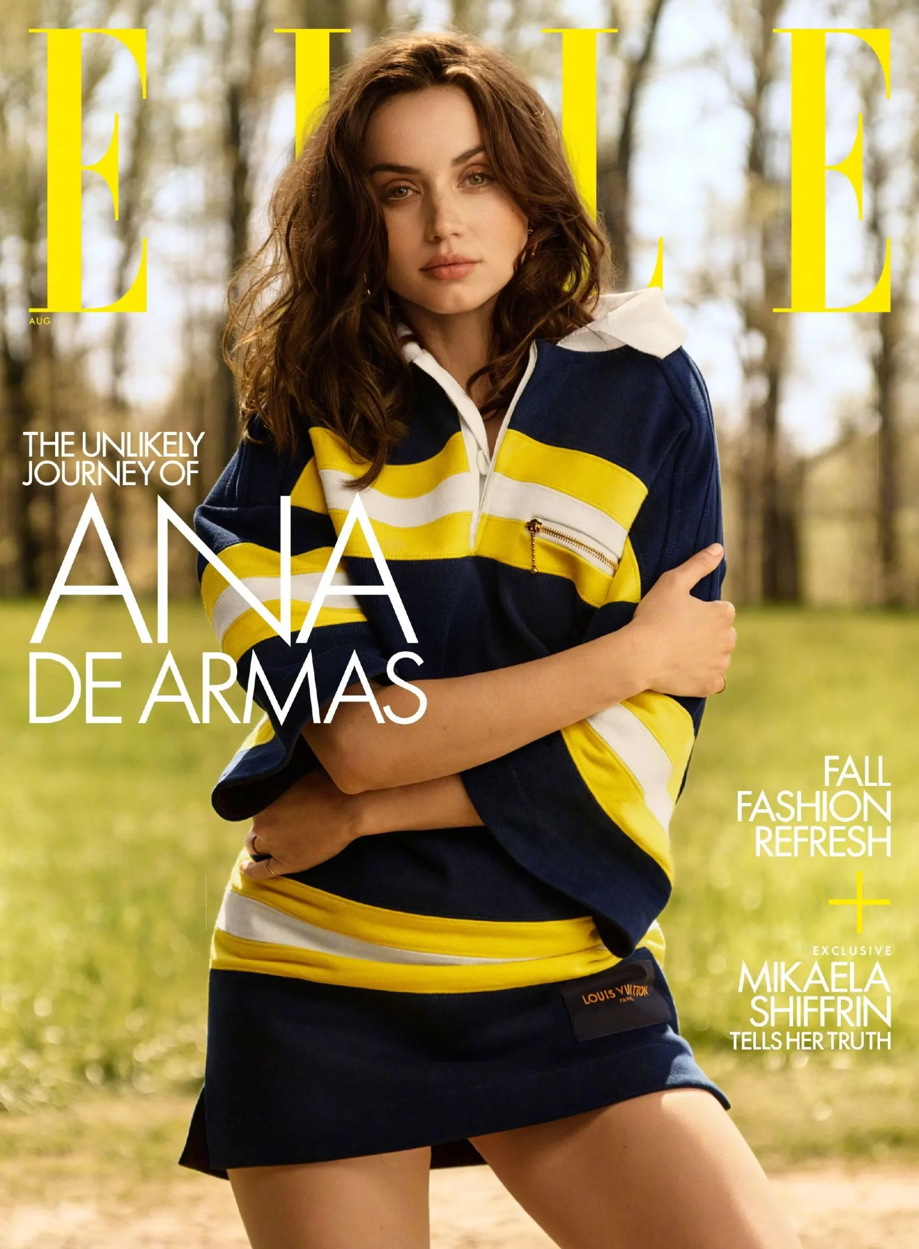 Ana de Armas, "ELLE" magazine August issue photo | FMV6