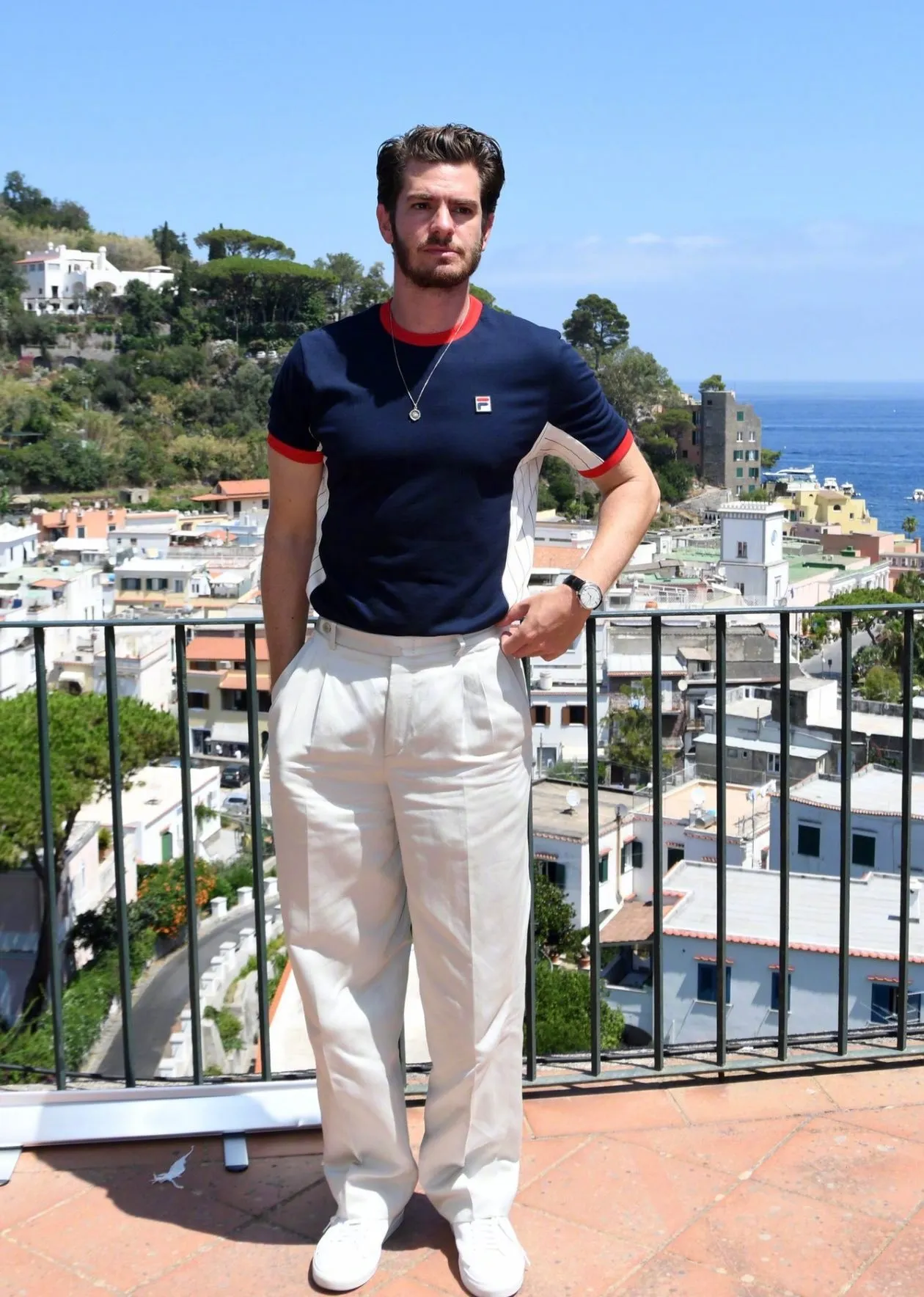 Andrew Garfield recently in Italy to participate in activities | FMV6
