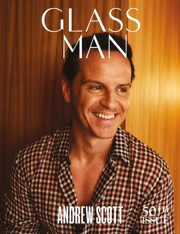 Andrew Scott on the cover of the 50th issue of "Glass Man" magazine | FMV6
