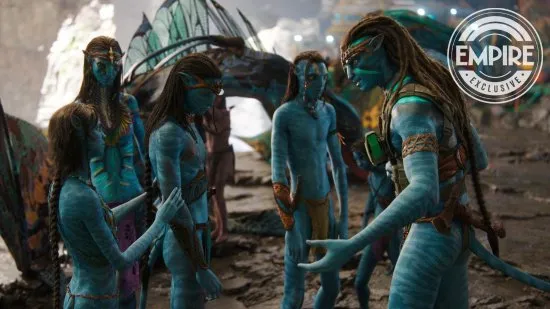 "Avatar: The Way of Water" reveals new stills, Jake and Neytiri teach small children | FMV6