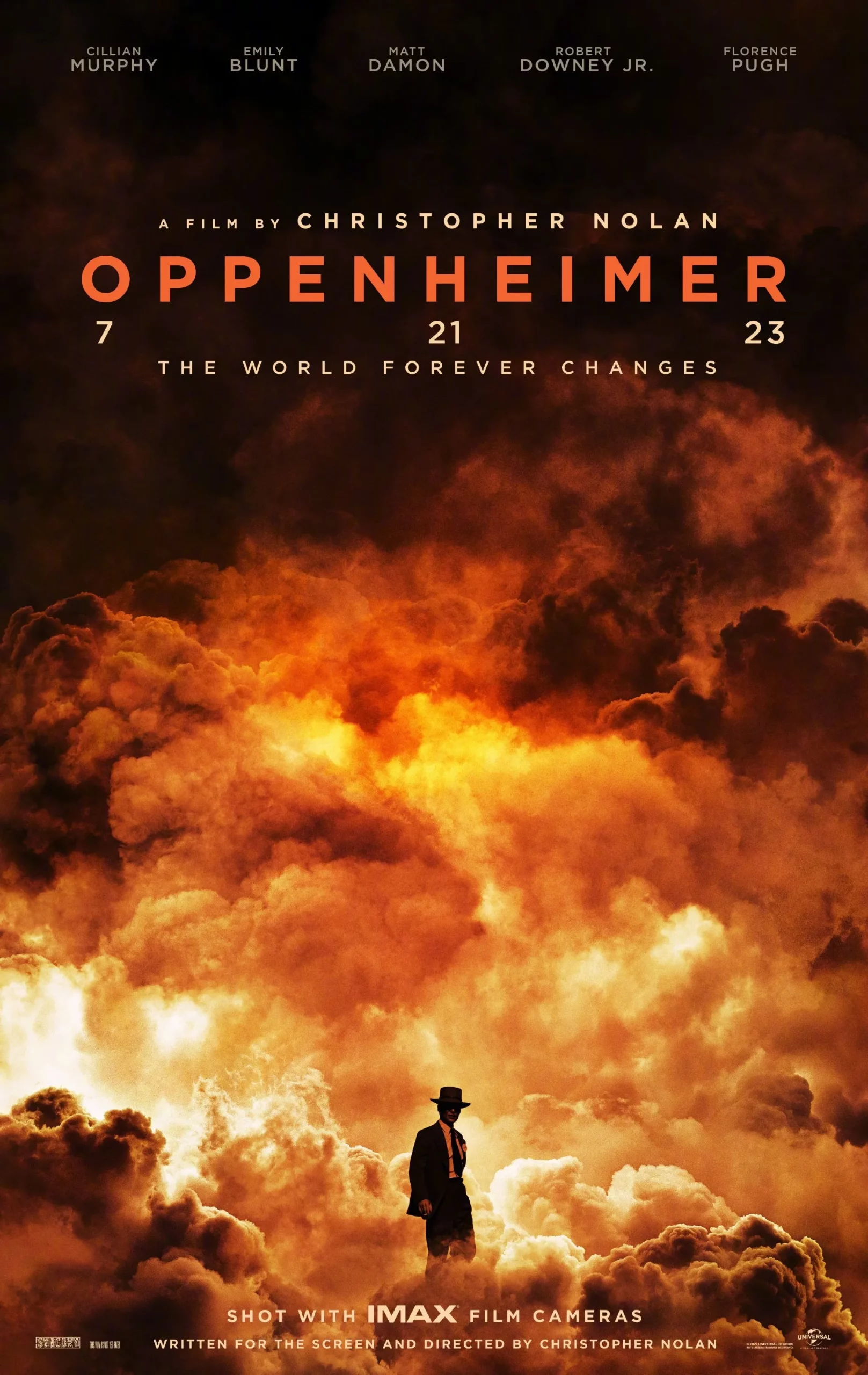 Christopher Nolan's new film "Oppenheimer" revealed the first poster | FMV6