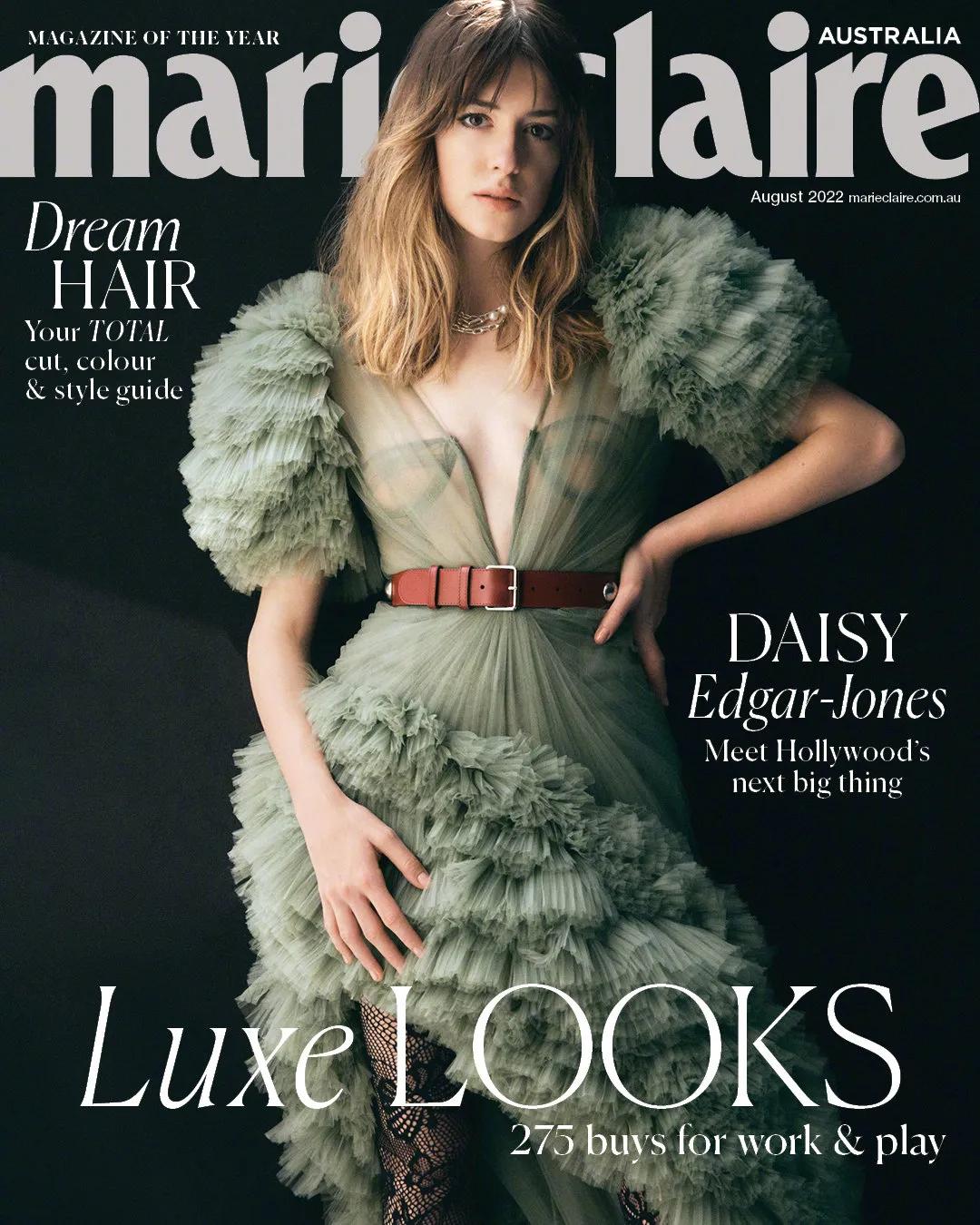 Daisy Edgar-Jones, "Marie Claire" magazine Australia August issue photo | FMV6