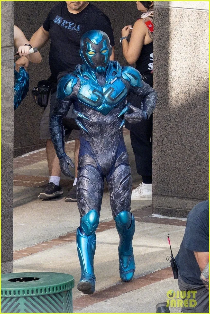 DC's new superhero movie "Blue Beetle" is wrapped, and many creators have posted to celebrate | FMV6