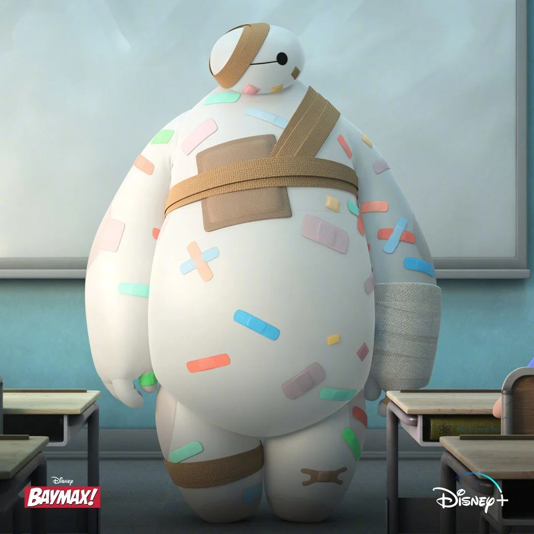 Disney Animation shares some of the cute medical robot Baymax from the 'Big Hero 6' spin-off show 'Baymax!' | FMV6