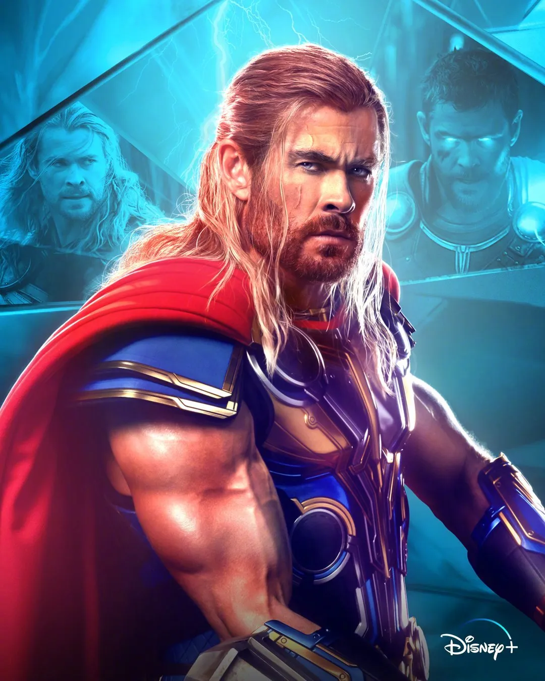 Disney+'s "Thor" series compilation promotional image of the road he traveled | FMV6