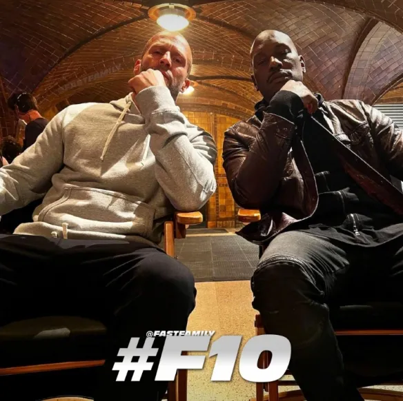 "Fast & Furious 10‎" reveals new set photos, Vin Diesel and Helen Mirren filming farewell scenes! | FMV6