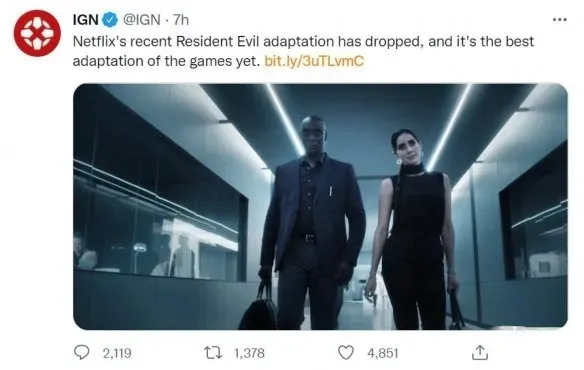 GameSpot/IGN: Netflix's 'Resident Evil' is the best adaptation of the series! | FMV6