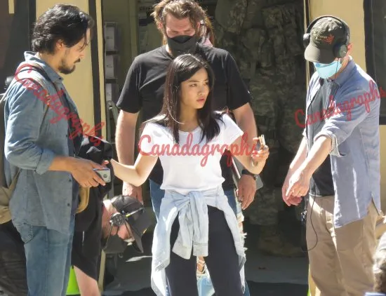 "Godzilla" live-action TV series exposed on-set photos, Anna Sawai appeared at the military base | FMV6