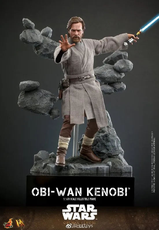Hottoys released "Obi-Wan Kenobi" 1:6 collectible doll, highly restore the stable temperament | FMV6