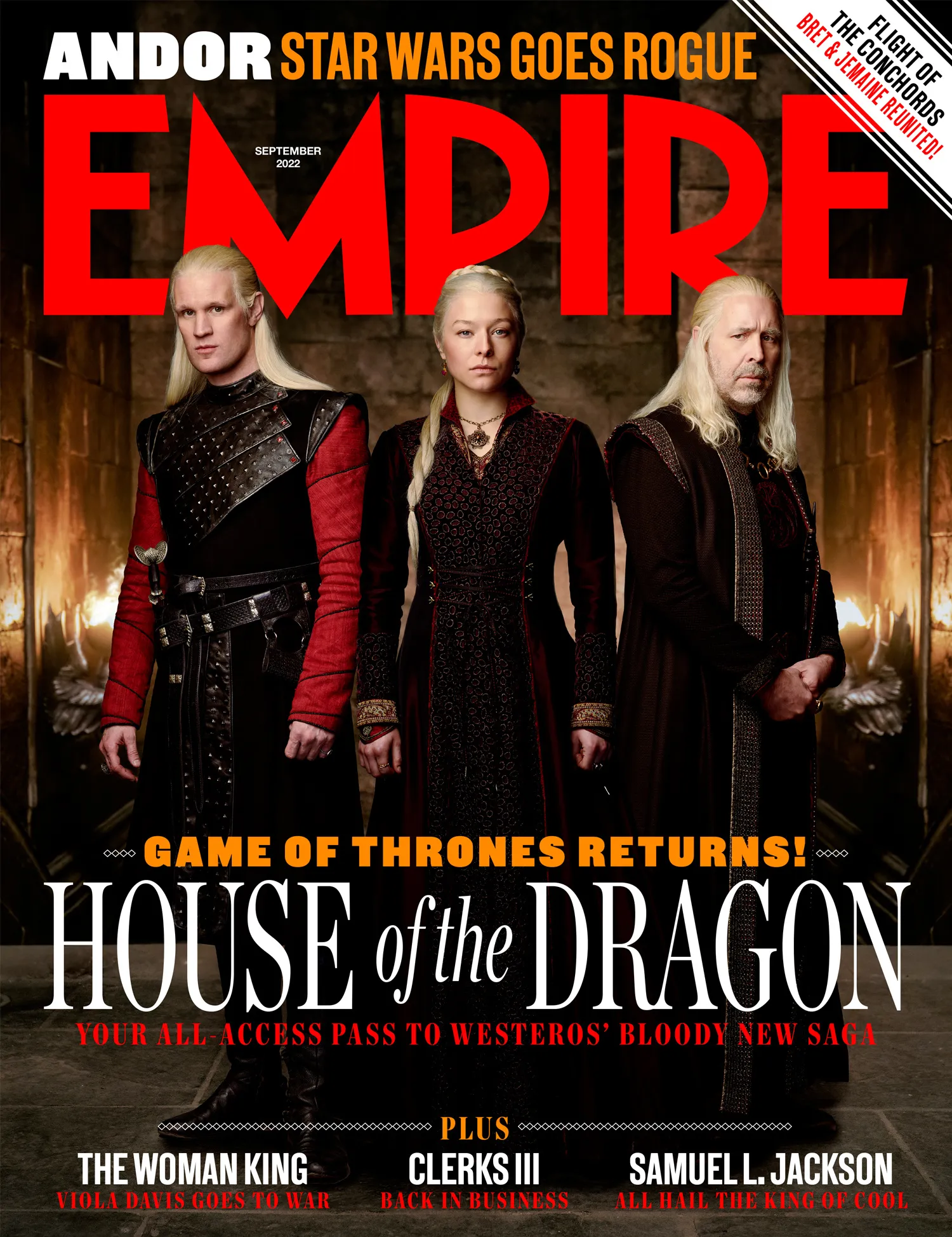 'House of the Dragon' on the cover of 'Empire' September issue | FMV6