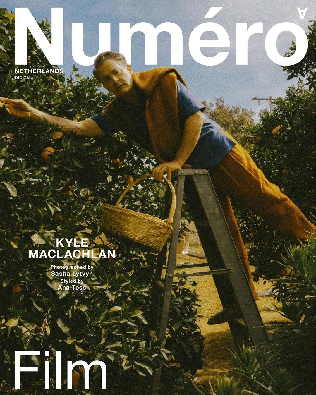 Kyle MacLachlan, "Numéro" magazine Netherlands digital Versions new photo | FMV6