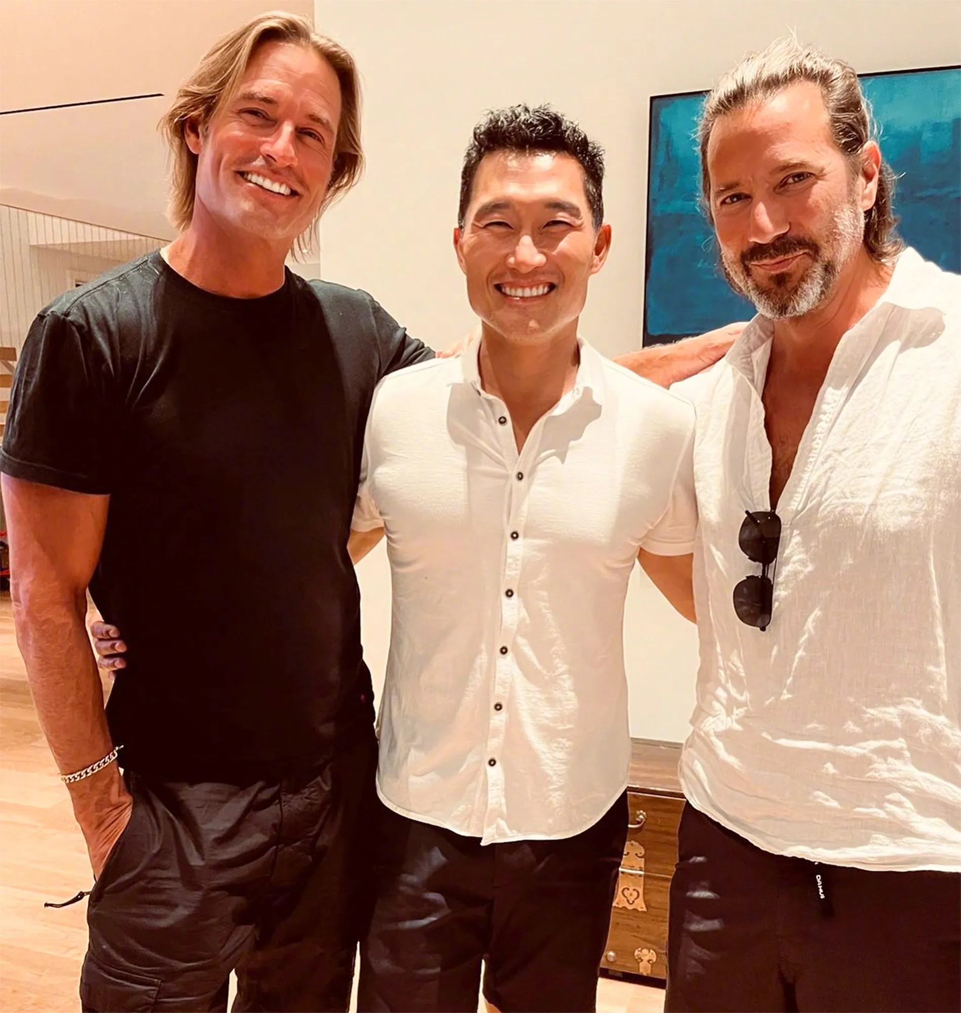 'Lost' cast reunites after 12 years, Josh Holloway shares recent photos with Daniel Dae Kim, Henry Ian Cusick | FMV6