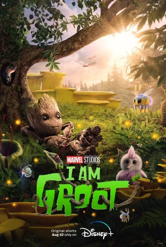 Marvel's "I Am Groot‎" Releases Official Trailer and Poster, Flora Colossus Baby's Growing Pains | FMV6