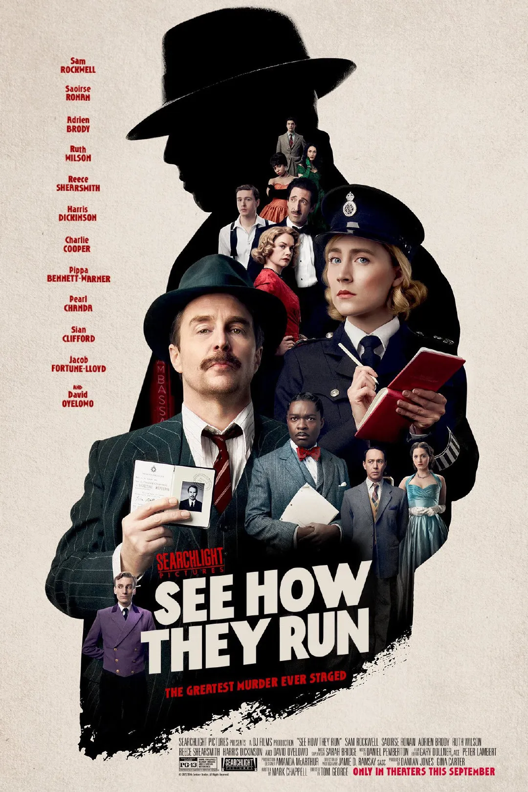 Mystery-Thriller 'See How They Run‎' Releases New Poster, Releases September 16th in Northern America | FMV6