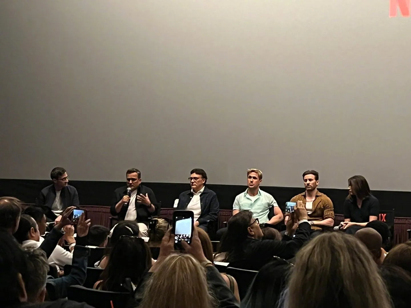 Netflix action thriller 'The Gray Man' held a screening event, several creators appeared | FMV6