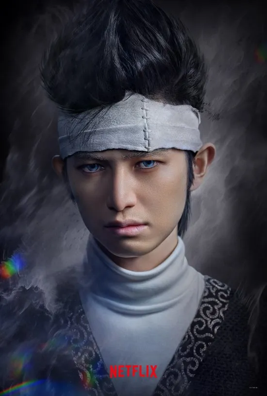 Netflix "Yu yu hakusho" four main casts makeup photos released: Uesugi Shuhei as Kazuma Kuwabara​​​​ | FMV6