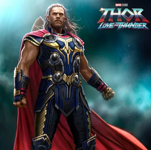 Pretty handsome! "Thor: Love and Thunder" exposes the original concept design of Thor's new suit! | FMV6