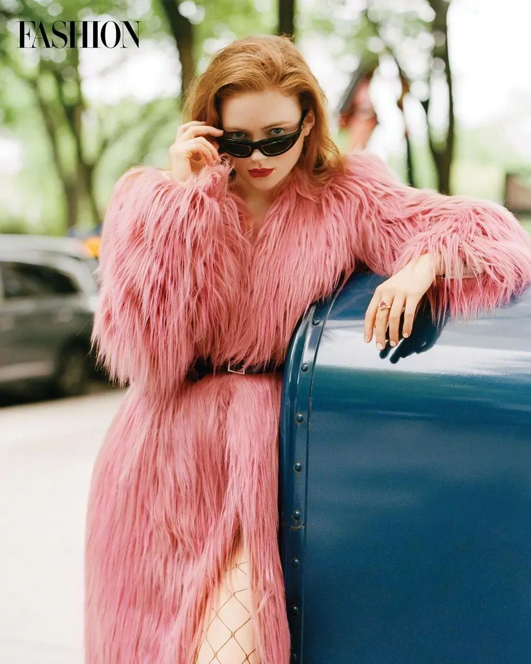 Sadie Sink, "FASHION" magazine September issue photo | FMV6