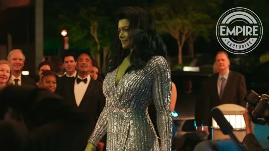 "She-Hulk" new stills exposure, She-Hulk appeared in a dress | FMV6