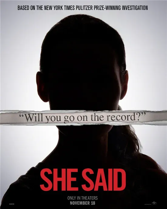 'She Said' released official trailer and poster, it will be released in North America on November 18 | FMV6