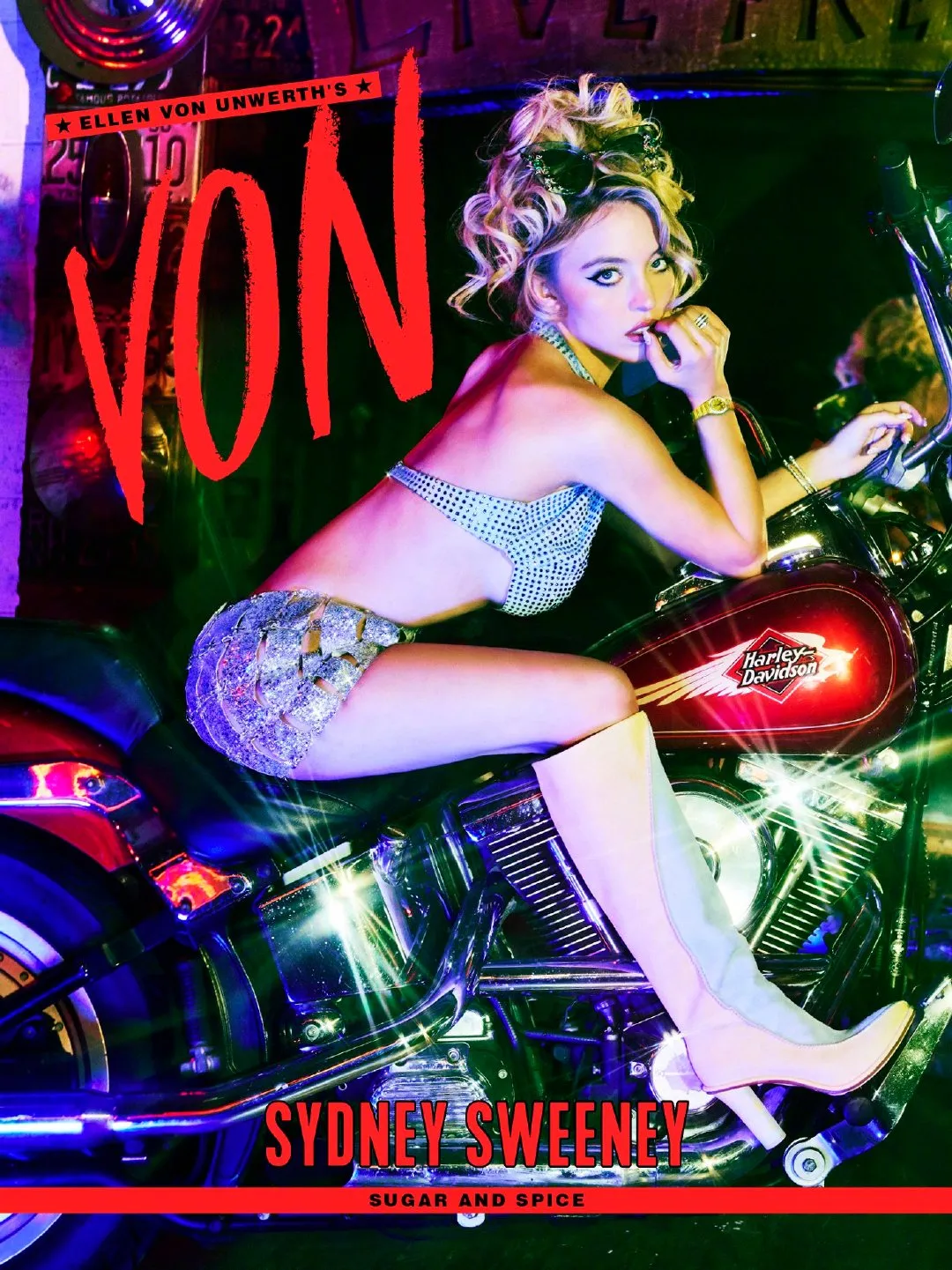 Sydney Sweeney, "VON" magazine July issue photo shoot | FMV6