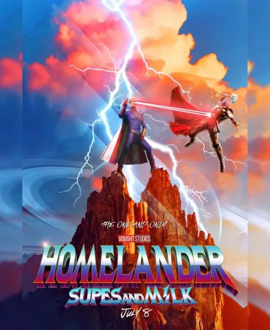'The Boys' congratulates the release of "Thor: Love and Thunder", Homelander: I am the main character! | FMV6