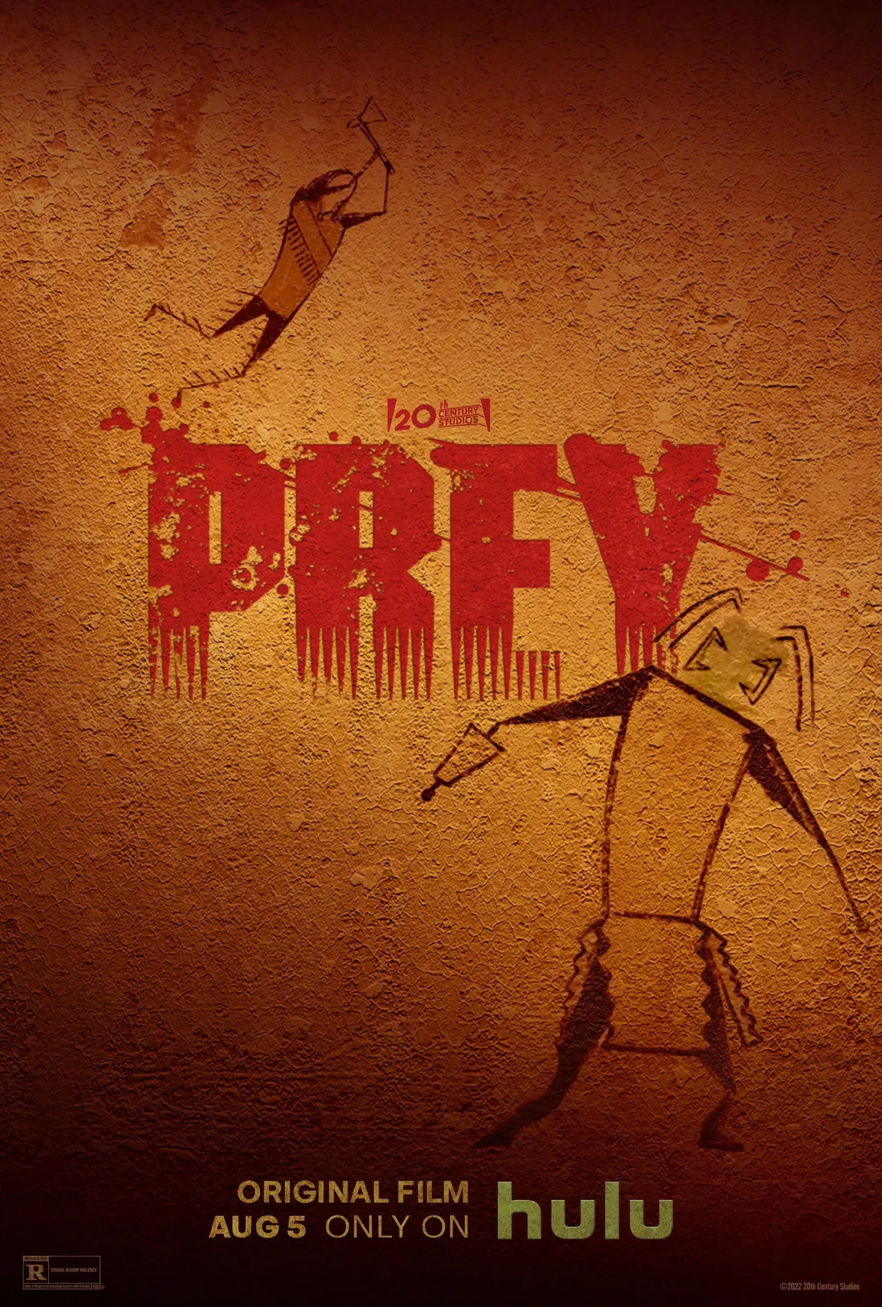 "The Predator" series new film "Prey" released mural style poster! | FMV6