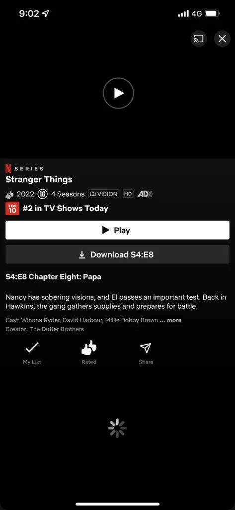 The second half of 'Stranger Things Season 4' went live, and some users said Netflix crashed | FMV6