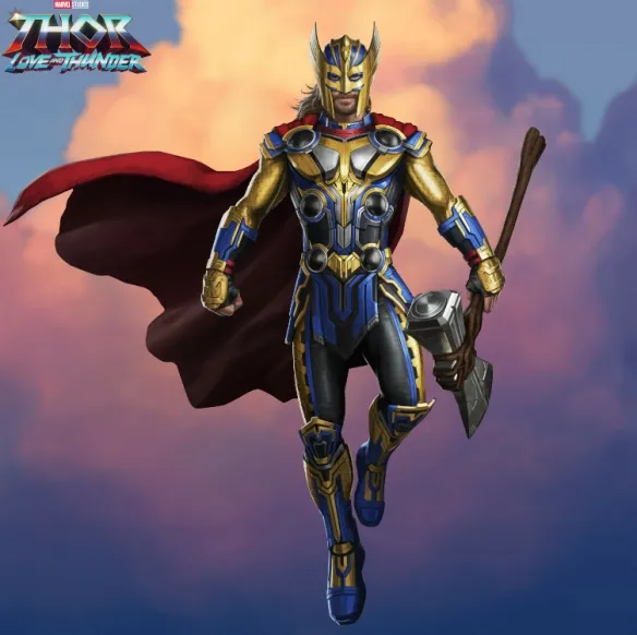 "Thor: Love and Thunder" exposes a large number of original concept images! The characters appeared in battle uniforms! | FMV6