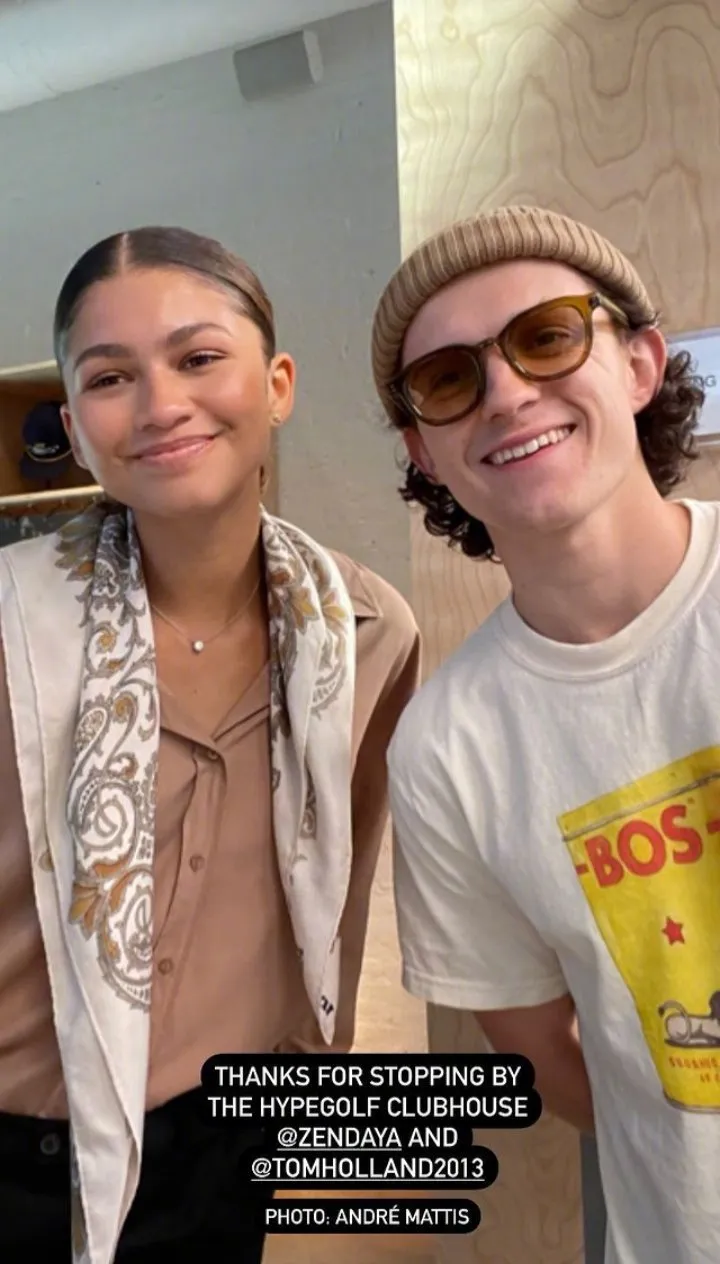 Tom Holland& Zendaya at New York Golf Club | FMV6