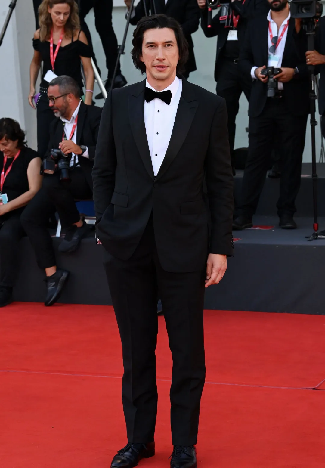 Adam Driver at the opening red carpet of the 79th Venice International Film Festival | FMV6