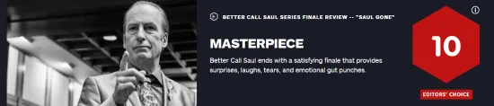 "Better Call Saul" IGN 10 points for the whole drama: the most outstanding full-point work in many years | FMV6