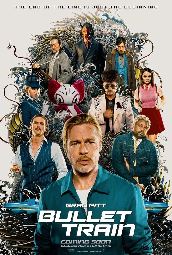 Brad Pitt "Bullet Train" IGN Score 7: Good Popcorn Action Movie | FMV6