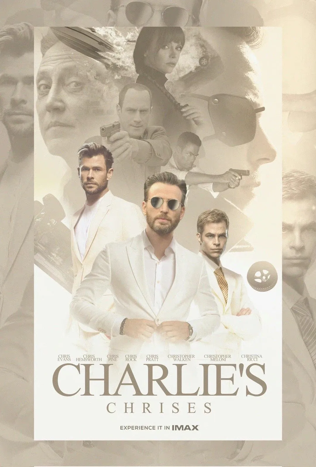 'CHARLIE'S CHRISES' poster inspired by 'Charlie's Angels' | FMV6