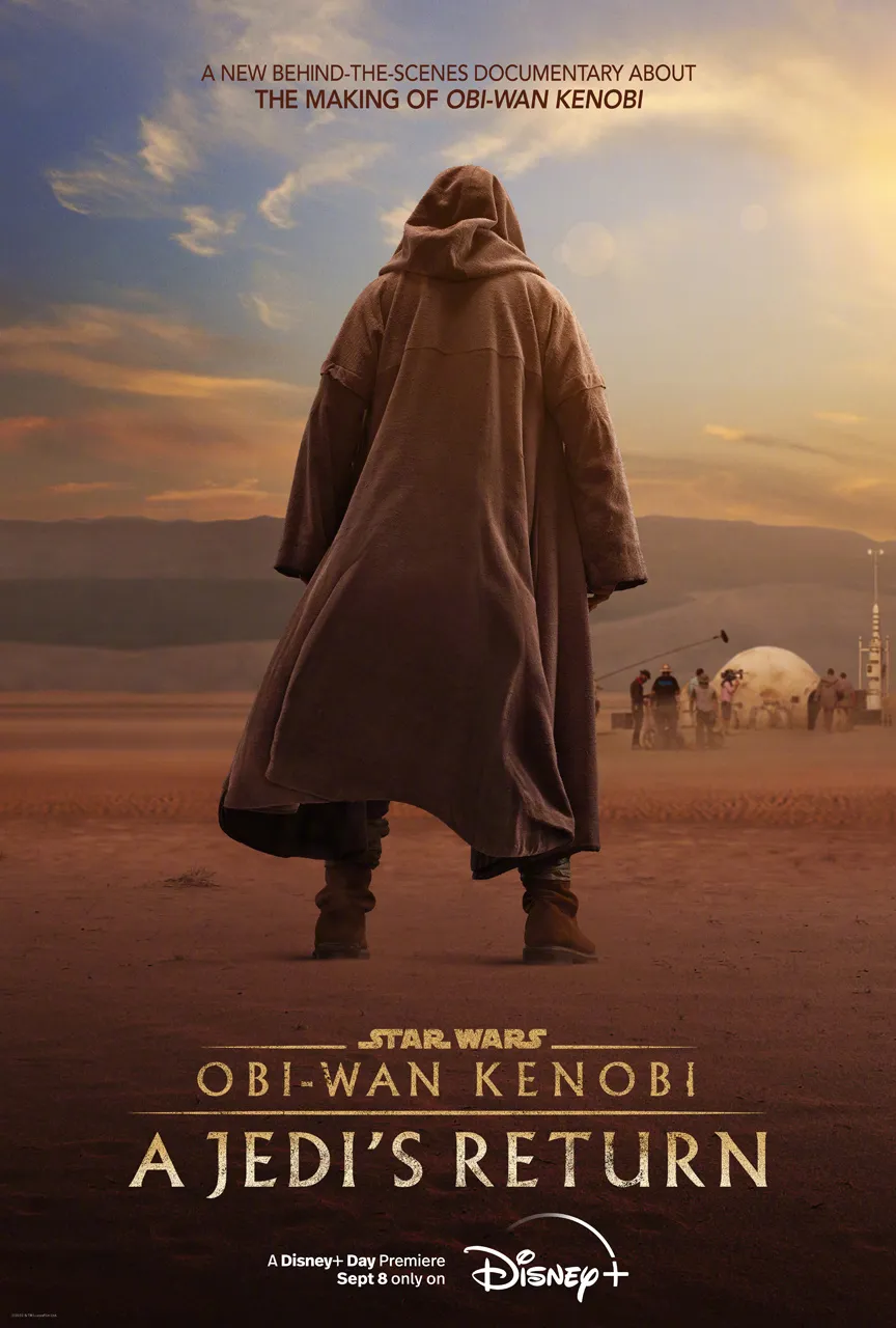 Documentary 'Obi-Wan Kenobi: A Jedi's Return‎' Releases Poster, Coming to Disney+ on September 8 | FMV6