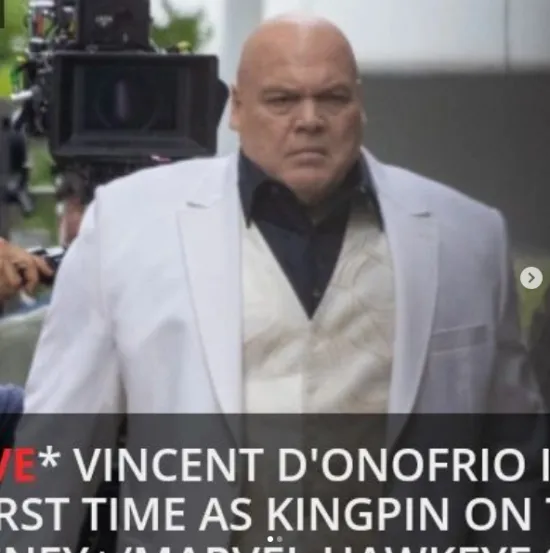 "Echo‎" villain Kingpin's shape exposed, he is wearing a classic white suit | FMV6