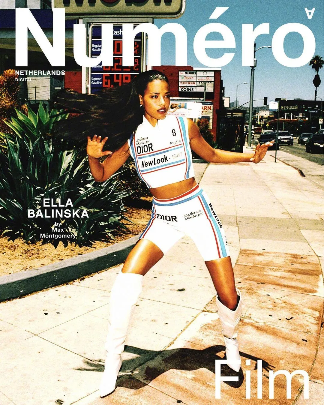 Ella Balinska, "Numéro" magazine Dutch digital edition new photo | FMV6